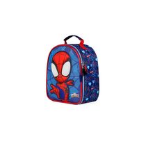Lancheira Térmica Infantil Masculina Spidey Baby 3D Azul Escuro