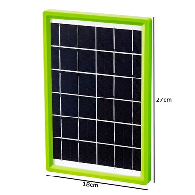 Carregador Painel Solar 5 em 1 Portátil Acampamento