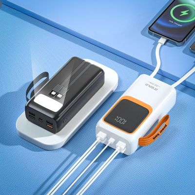 Carregador Portátil 50000mAh Power Bank Bateria Externa Cor:Branco