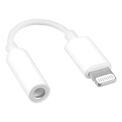 Adaptador Cabo P2 para Lightning Entrada Fone de Ouvido