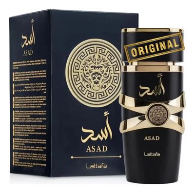 Lattafa Asad Intense 100ml - Fragrância 13h Fixação
