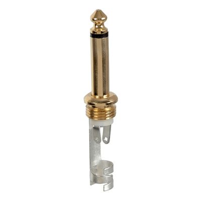 Plug Conector P10  Mono 6mm PARA montagem de cabo