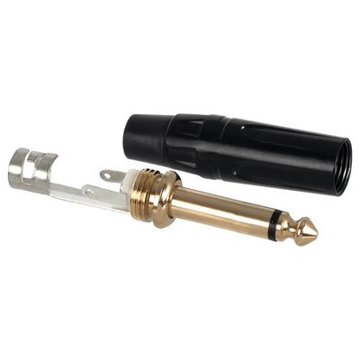 Plug Conector P10  Mono 6mm PARA montagem de cabo