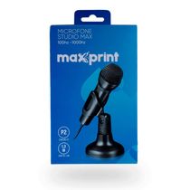 Microfone Studio Max 100hz 1000hz 1,3M 60000052 MaxPrint