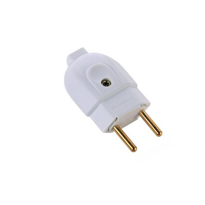 Kit 2 Plugue Macho 2P 20 A 250 V Tramontina Branco