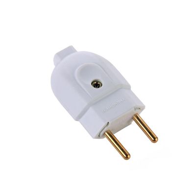 Kit 4 Plugue Macho 2P 20 A 250 V Tramontina Branco