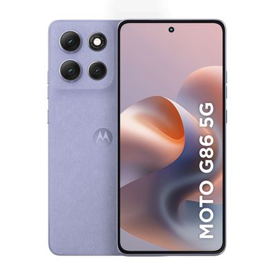 Smartphone Motorola Moto G86 5G Tela 6,7 1.5K pOLED 512GB Câmera Sony 50MP Lilás
