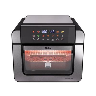 Fritadeira Elétrica Air Fryer Philco Oven PAF15B 15L Preta Preto / 110