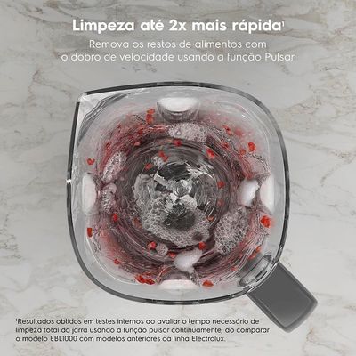 Liquidificador Electrolux EBL1000 Efficient TriForce 1000W 2,7L Cinza Cinza / 220