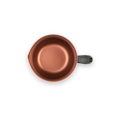 Fervedor Brinox Topázio 1,1L Antiaderente Pro-Flon Cinza Range