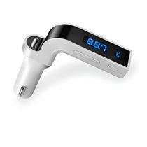 Receptor Transmissor Carregador Veicular Bluetooth Cor:Branco