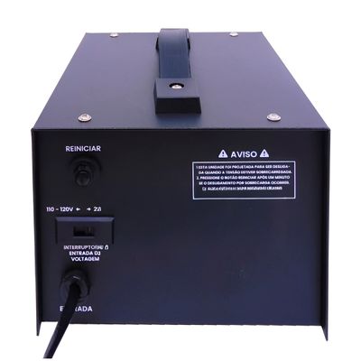Transformador Bivolt Conversor Tensão Ajustável Potente  Automático 2000VA – Potência, Proteção e Uso Universal