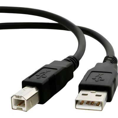 Cabo Extensor USB 2 Metros para Impressoras, Scanners e Multifuncionais – Alta Performance