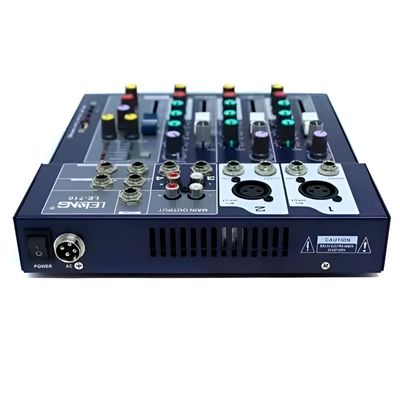 Mesa de Som Digital Mixer USB 4 Canais Bluetooth MP3 Player - Ideal para Home Studio e Lives