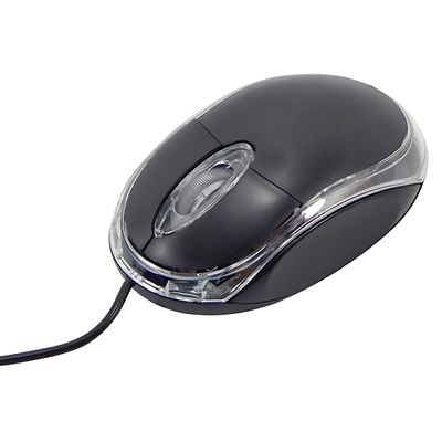 Mini Mouse Óptico Com Fio Usb Computador Notebook PC - Precisão e Conforto para PC e Notebook