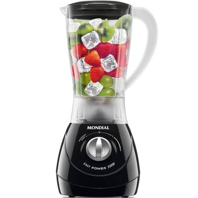 Liquidificador Easy Power, 550W L-550-BC Mondial Preto / 110V