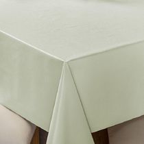 Toalha De Mesa 8 Lugares Térmica Impermeável 1,40 M X 2,50 M 100% Policloreto De Vinila - Bege