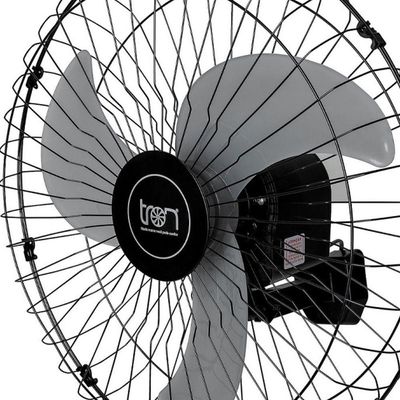 Ventilador Oscilante De Parade Tron 60cm C1 Super Preto 200W Bivolt