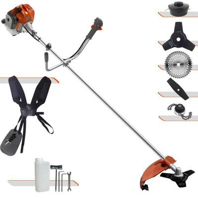 Roçadeira Tekna Rl520acntk 2hp Com Carretel + 4 Lâminas