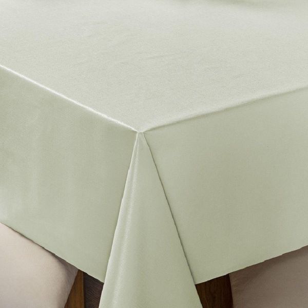 Toalha De Mesa 4 Lugares Térmica Impermeável 1,40 M X 1,40 M 100% Policloreto De Vinila - Bege