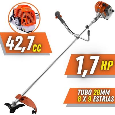 Roçadeira Robusta Rl430acntk 2t 43cc + Faca 2p 40d E Escova