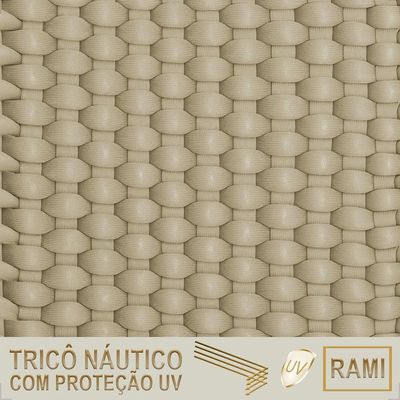 Rede Flutuante Grande Trama Original Em Tricô Náutico Rami