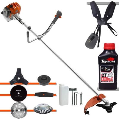 Roçadeira Tekna Rl520acntk + óleo Toyama + 6 Opções De Corte