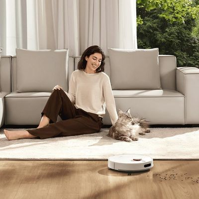 Robô Aspirador De Pó Xiaomi H40 Com Base De Autolimpeza 220V
