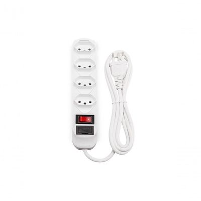 Protetor Eletronico C/ 4 Tomadas Branco Epe 1004 4824001
