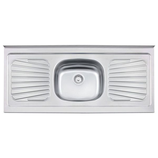 Pia De Apoio Tramontina New Raggi 40 Em Aço Inox 120x52cm