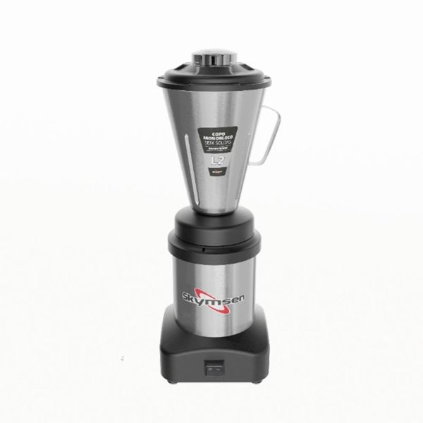 Liquidificador Industrial Monobloco Inox 2L Baixa Rotação 0,5cv L2 Skymsen Bivolt