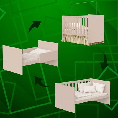 Jogo De Quarto Para Bebe Zaki E Katatau Areia - Moveisaqui