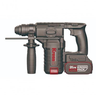 Martelete Combinado Sds Plus 20v 26mm Kress Kuc61 Brushless – Potente E Resistente Profissional