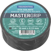 Fita Isolante Classe C 0,13x19 mm Tramontina Preta 5 m