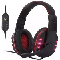Headset Gamer Ps4 Pc Notebook Som Do Jogo e Chat Plug USB 2.0 7.1 Virtual