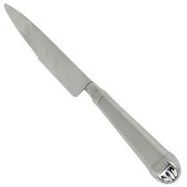 Jogo 50 Facas Jumbo Churrascaria 25cm Aço Inox Prateadas Mesa Restaurante