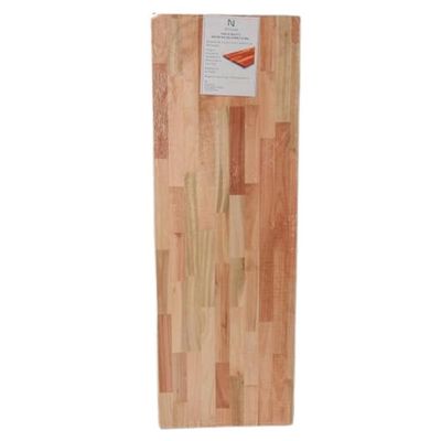 Prateleira Painel De Madeira Natural Eucalipto 1,8X40X80 Int