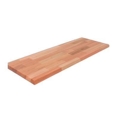 Prateleira Painel De Madeira Natural Eucalipto 1,8X25X60 Int
