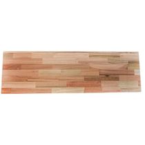 Prateleira Painel De Madeira Natural Eucalipto 1,8X25X100 In