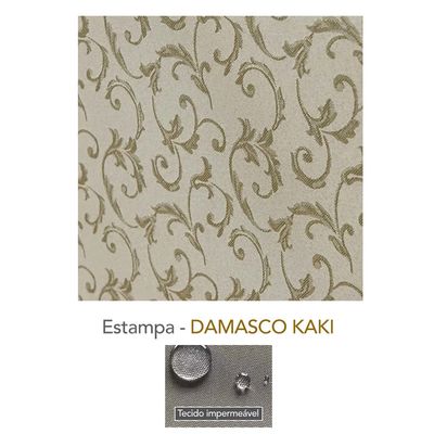 Toalha de Mesa Retangular Dourada Kaki Impermeavel 220x160cm