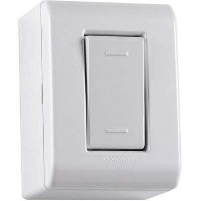 Caixa Sobrepor 1 Interruptor Paralelo 10 A 250 V Tramontina