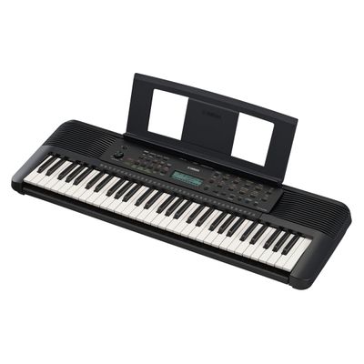 Kit Teclado Arranjador 61 Teclas PSR E283 com Fonte Bivolt Yamaha e Suporte em X