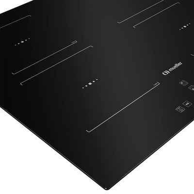Cooktop de Indução 4 Bocas com Turbo MCN4BK Mueller Preto / 220V