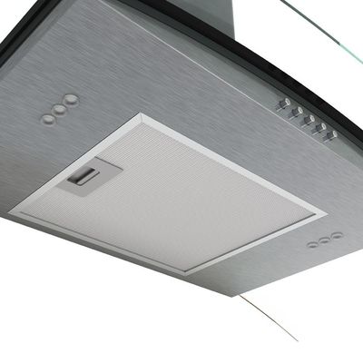 Coifa de Parede Nardelli 75cm Vidro Curvo Clean Kromanox 220v