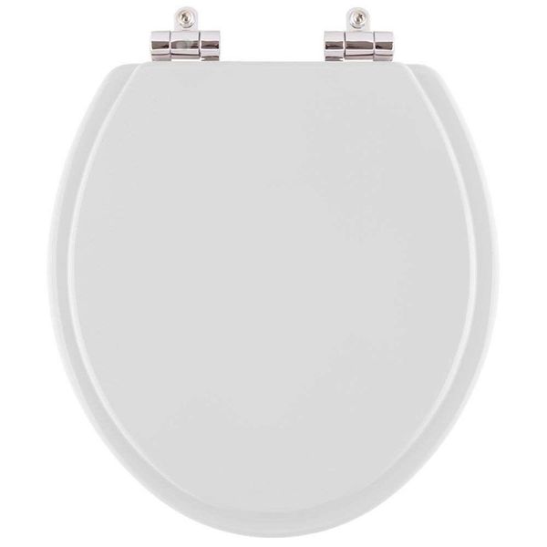 Assento Sanitário Poliéster Soft Close Iris Cinza Claro Para Vaso Mari