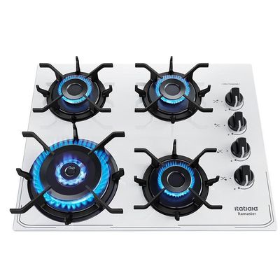Cooktop Itamaster 4 Bocas Itatiaia Branco Bivolt
