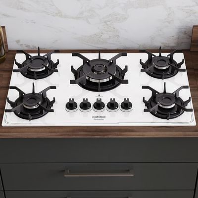 Cooktop Itatiaia Itamaster 5 Bocas Branco Bivolt