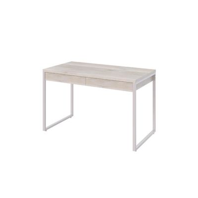 Mesa Office 120x60x75cm C/02 Gavetas Kuadra Snow - Est.branca