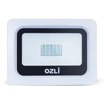 Refletor Led Slim 30w Ip65 3000k Branco Bivolt Unidade