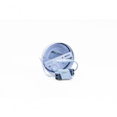 Plafon Led Sobrepor 18w Redondo 3000k Branco Quente Bivolt - Unidade